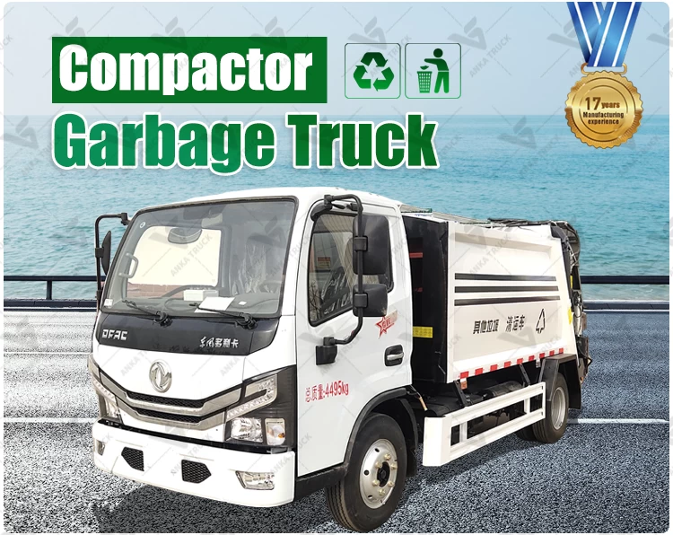 DONGFENG 5CBM Mini Waste Truck for Gated Villas