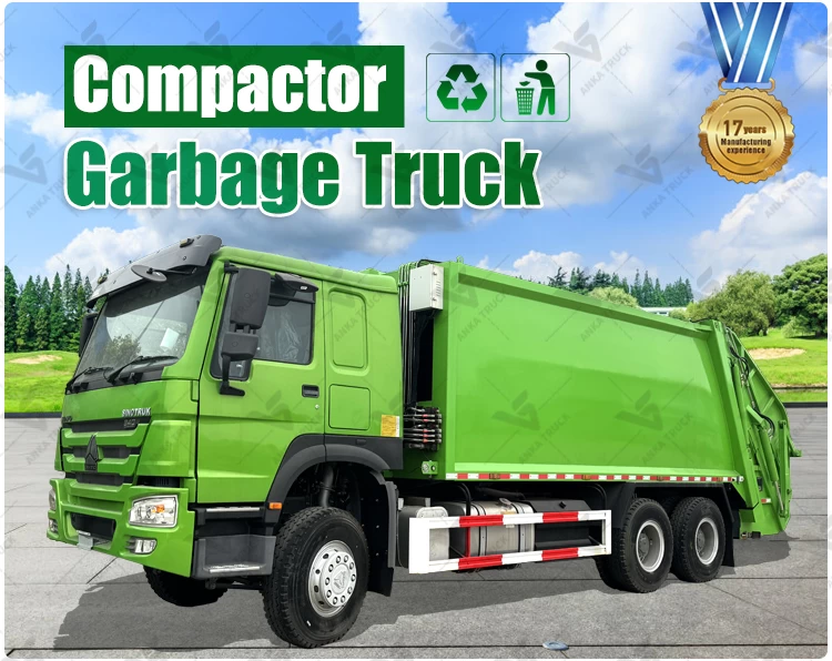 HOWO 20CBM Heavy Truck for Municipal Transfer