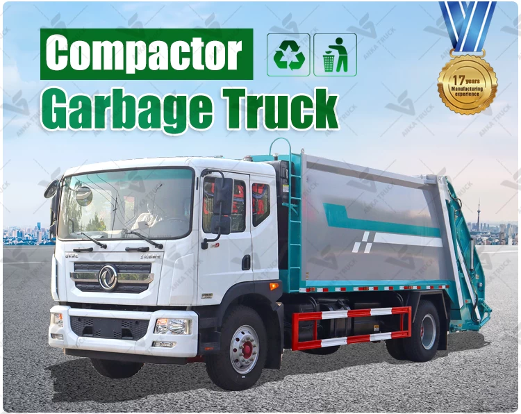 DONGFENG 18CBM Waste Truck for Logistics Hubs