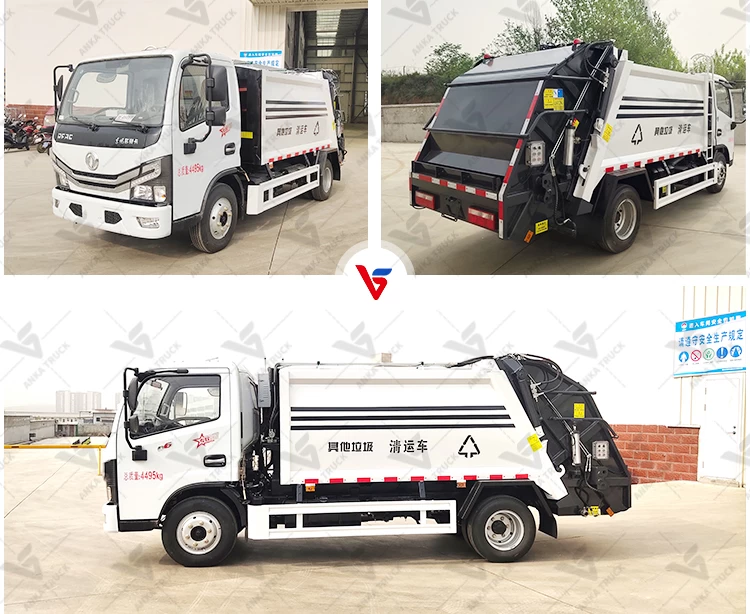 DONGFENG 5CBM Mini Waste Truck for Gated Villas