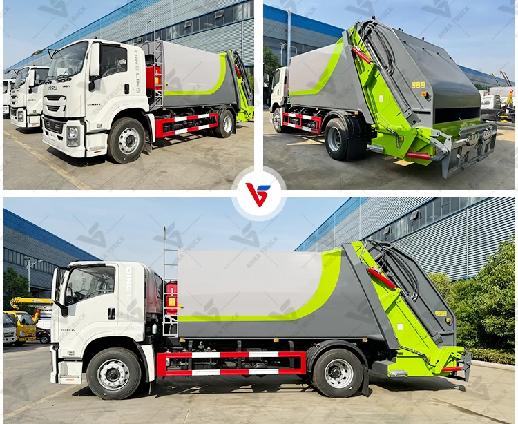 ISUZU 8CBM Refuse Truck for Roadside Clean-Up