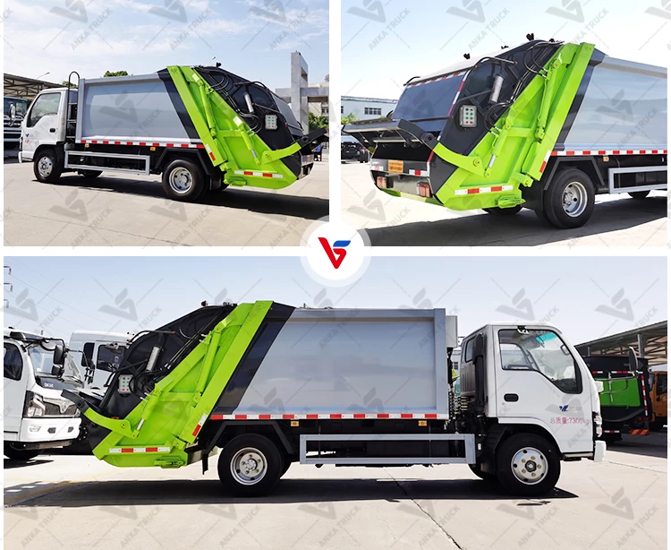 ISUZU 6CBM Waste Truck for School Campuses
