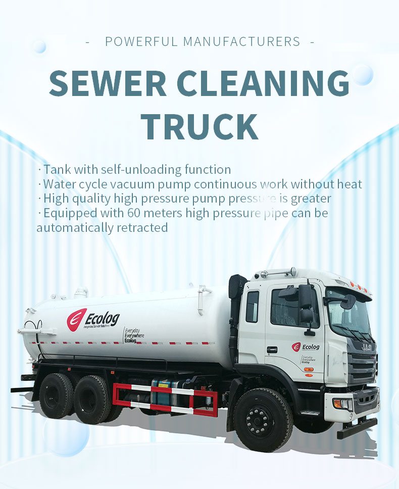 JAC 6x4 22CBM Vacuum Pump Suction Tnaker Truck for Sale Detailed Diagram