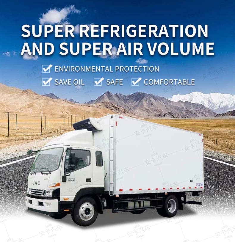  Jac 4x2 5 Ton Refrigerator Cooling Van Refrigerated Truck Detailed Diagram