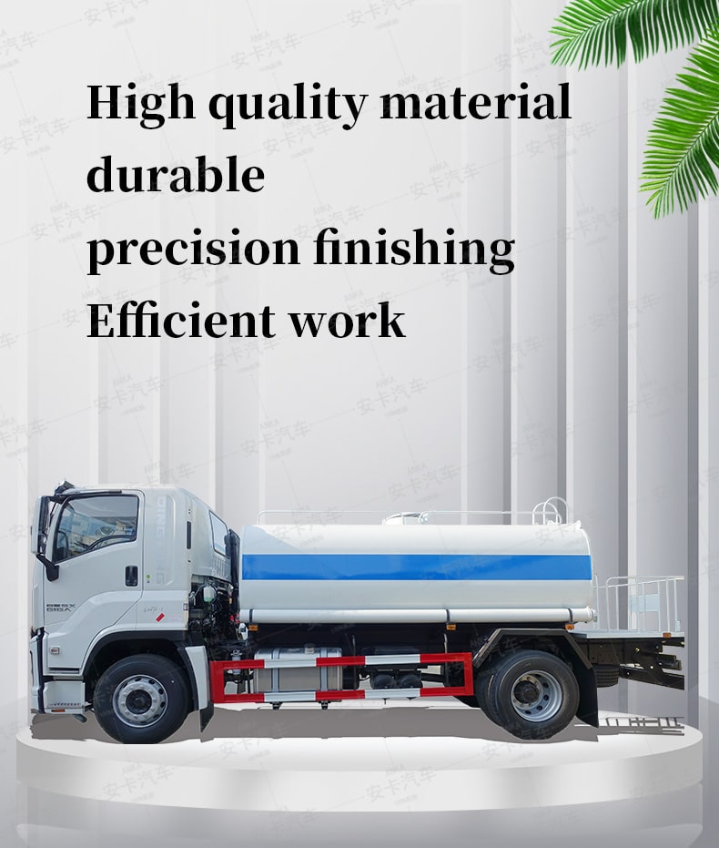 Japan 4*2 Water Spray Bowser Tanker isuzu water tank truck Detailed Diagram