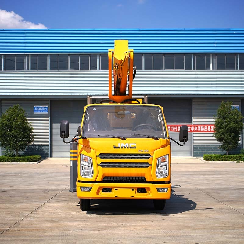 ISUZU 18m truck mounted crane Aerial Working Platform Front View