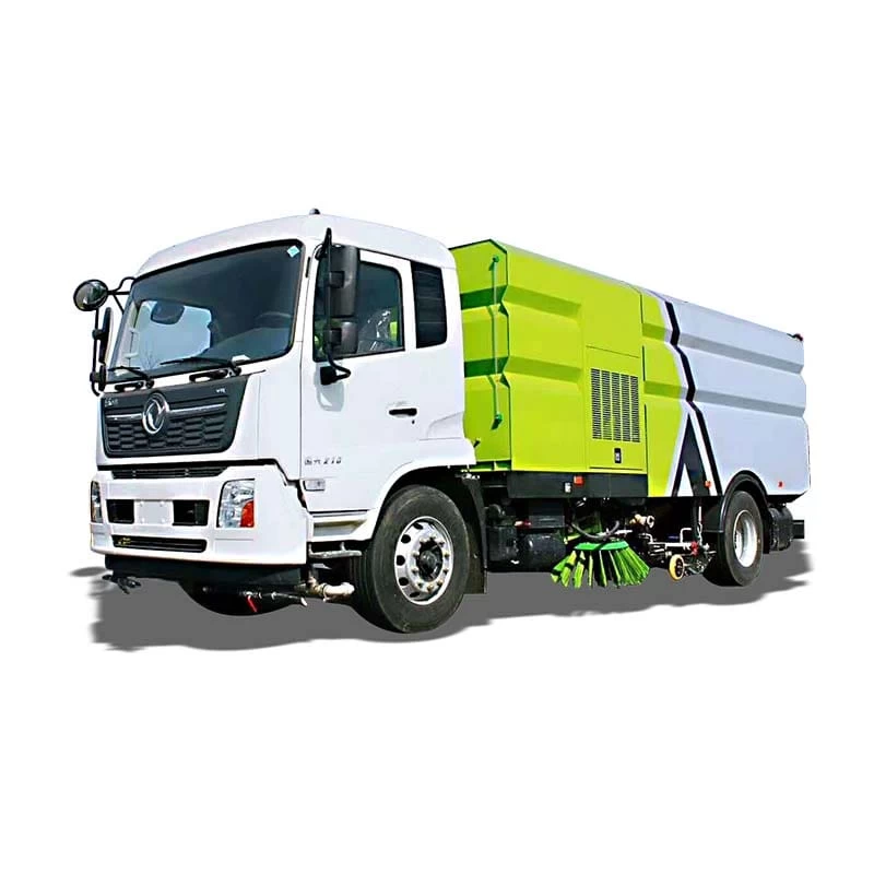 Dongfeng 4x2 Multipurpose 18 ton road sweeper truck thumbnail