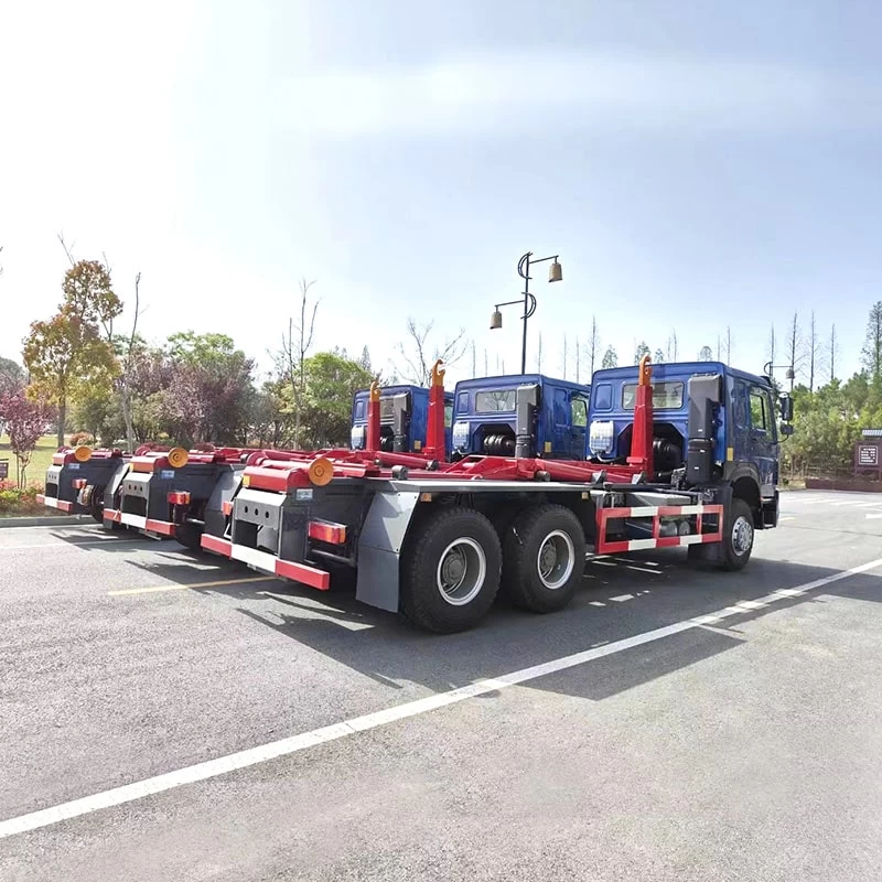 Howo 6x4 20 Tons Hook Lifting Garbage Loading Truck Price
Oblique Back Plot