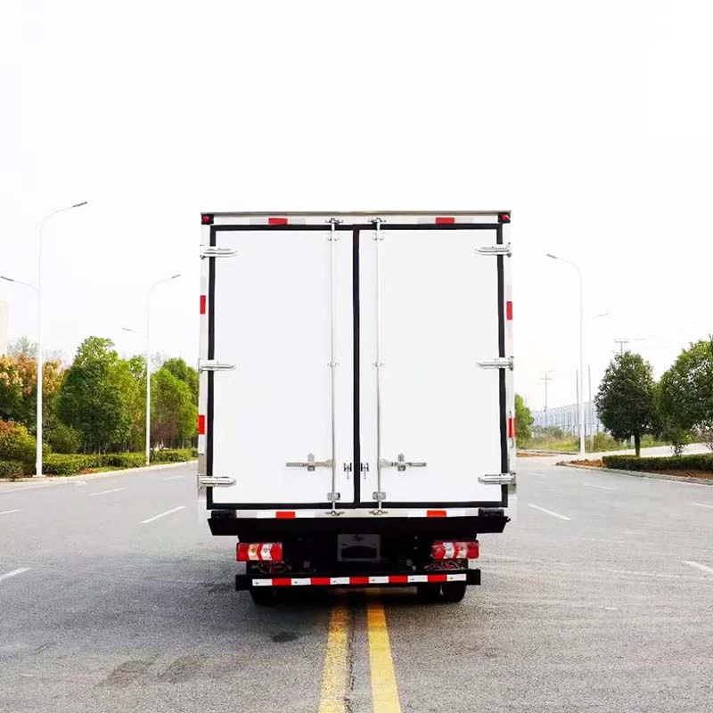 JAC 4x2 small refrigerator truck Back Image