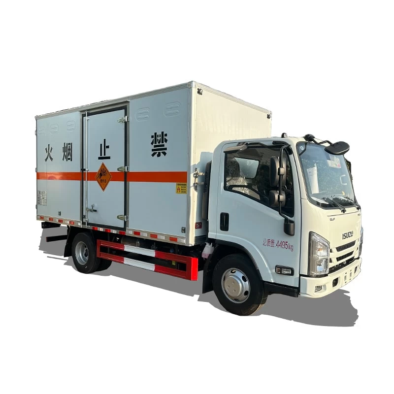 Japan ISUZU explosive flammable liquid goods transport truck Thumbnail
