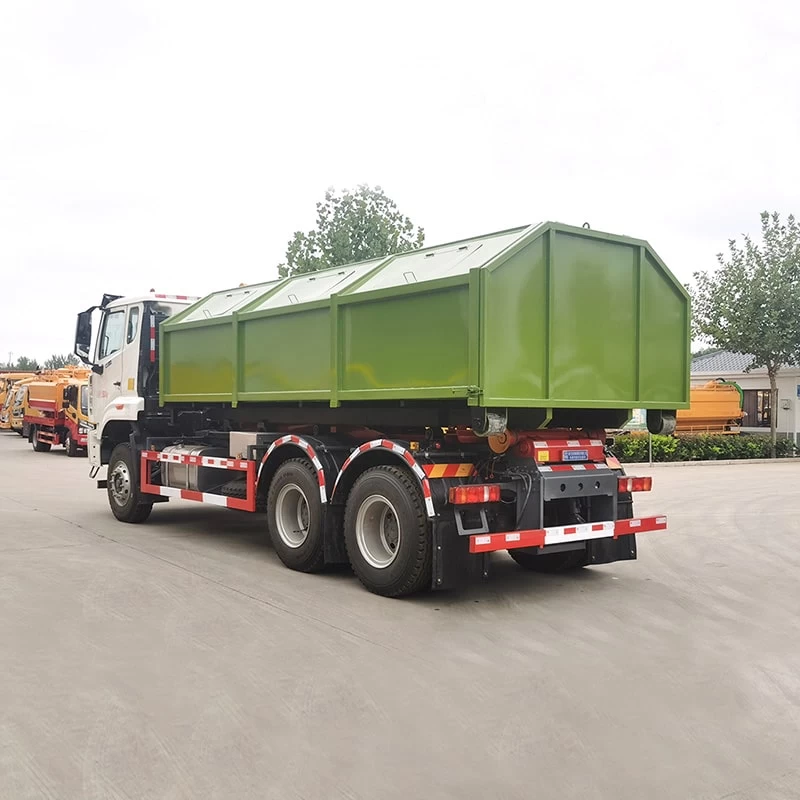 Sinotruck Howo 6x4 25 Tons Roll Off Refuse Collector Truck
Oblique Back Plot