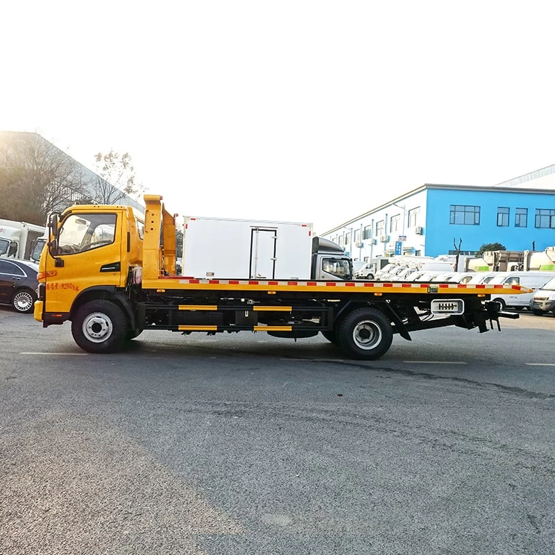 4*2 euro 2 3 4 5 crane wrecker JAC tow trucks wreckers Front Side View
