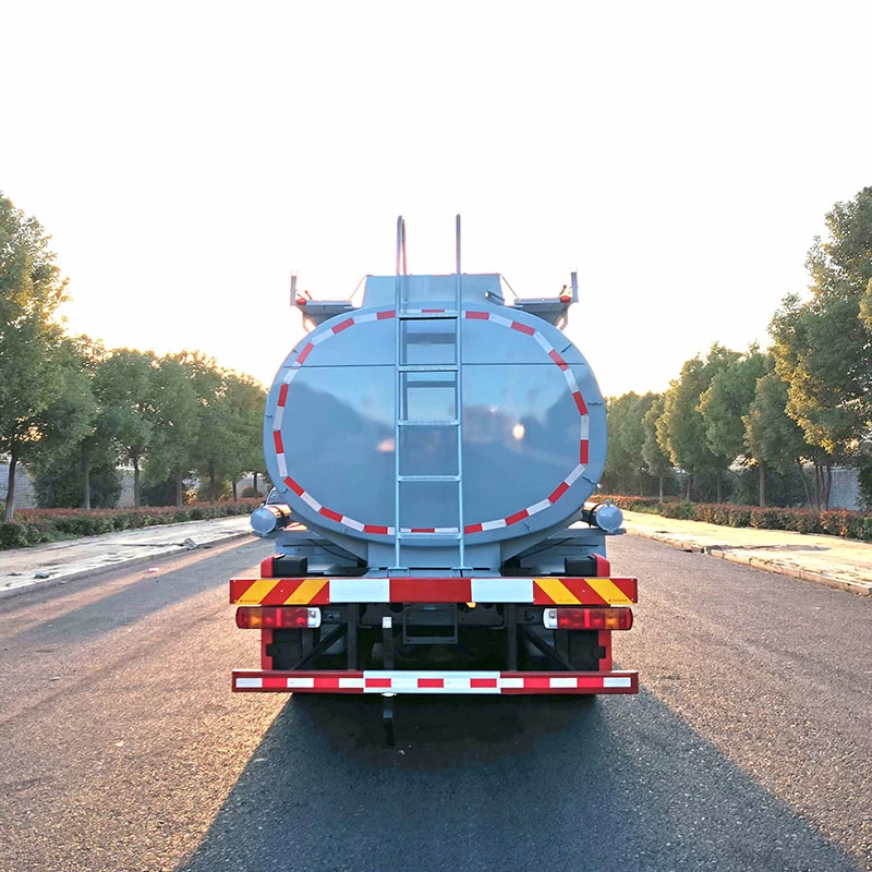 FAW 18 ton lubricating oil sea water transport truck Back Image