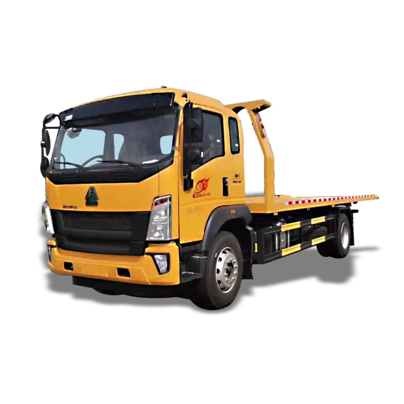 HOWO 10 Ton Tow Truck Wrecker Recovery Truck Thumbnail
