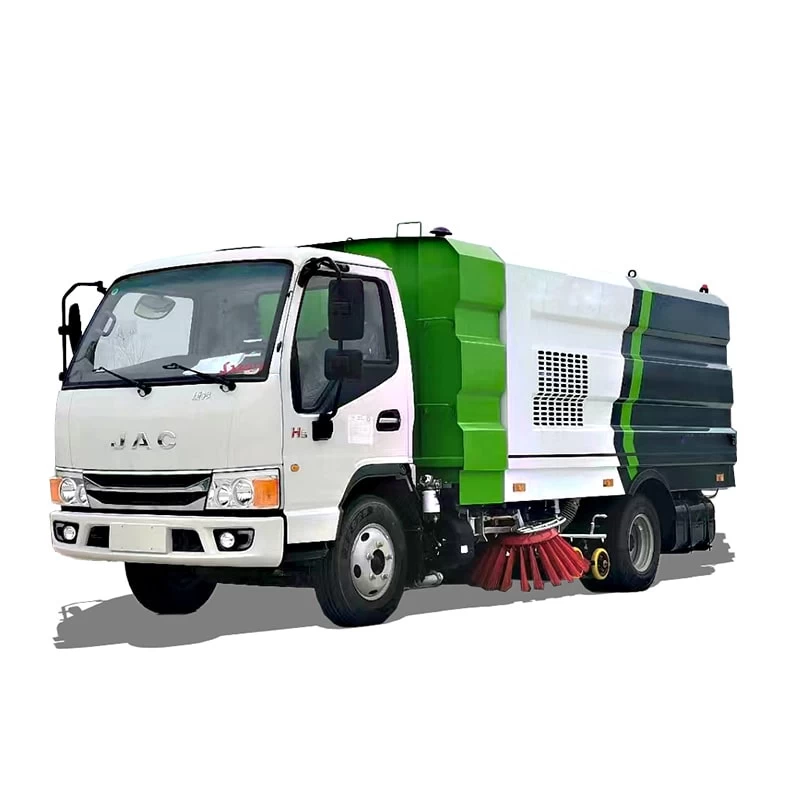 JAC 4*2 dust suction truck road cleaning truck Thumbnail
