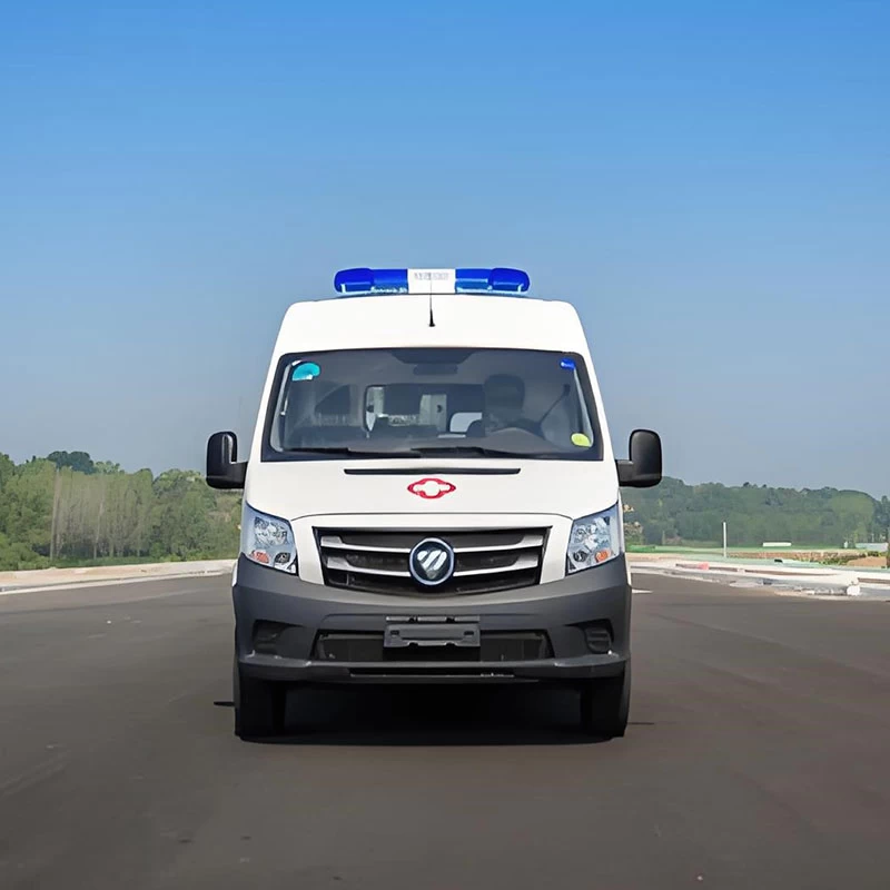 Foton Van Style Ambulance Vehicle with Basic Patient Care
Front View