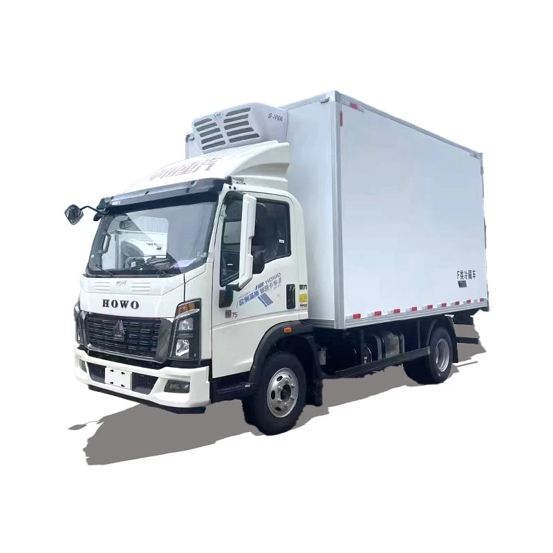 SINOTRUK HOWO 4*2 23m3 right hand drive refrigerator truck Thumbnail