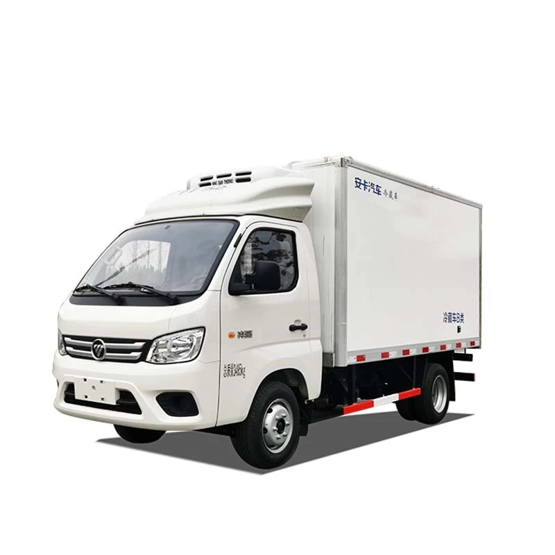 Foton high quality 4x2 Mini Refrigerator freezer Truck Thumbnail