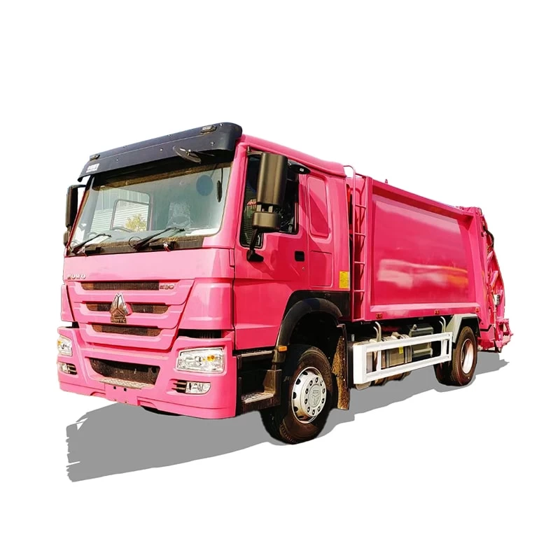 Sinotruck 14 CBM 4 x 2 Compressed Rubbish Truck Price Thumbnail
