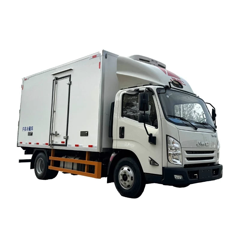 JMC Small 5 Ton Freezer Refrigerated Van Box Truck Price Thumbnail
