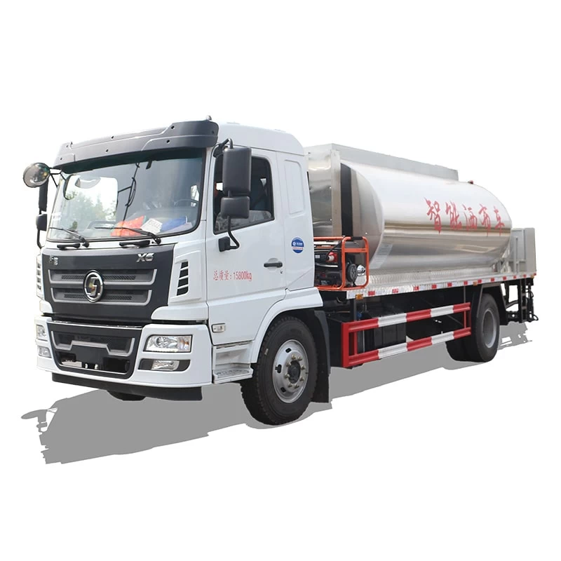 SHACMAN road construction 4*2 5CBM asphalt distribution truck Thumbnail
