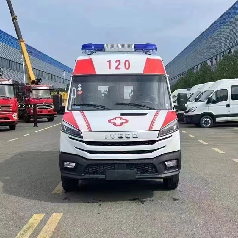 Iveco Van Isolation Ambulance with Basic Devices Emergency
Front View