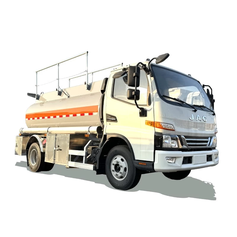 JAC 4*2 8m3 mobile petrol station truck diesel fuel tank truck Thumbnail
