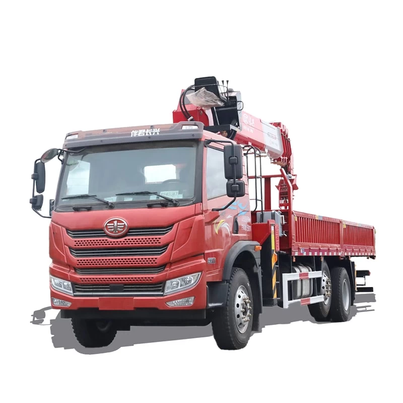 FAW 17.8 meter telescopic boom truck mounted crane Thumbnail 