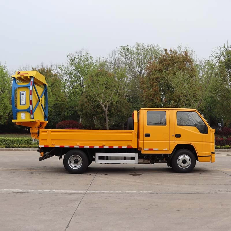JMC 70km/h anti crash buffer truck Front Side View