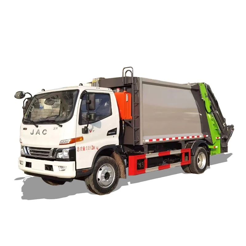 JAC New or Used 10 CBM Small Conpressing Rubbish Truck Price Thumbnail 
 