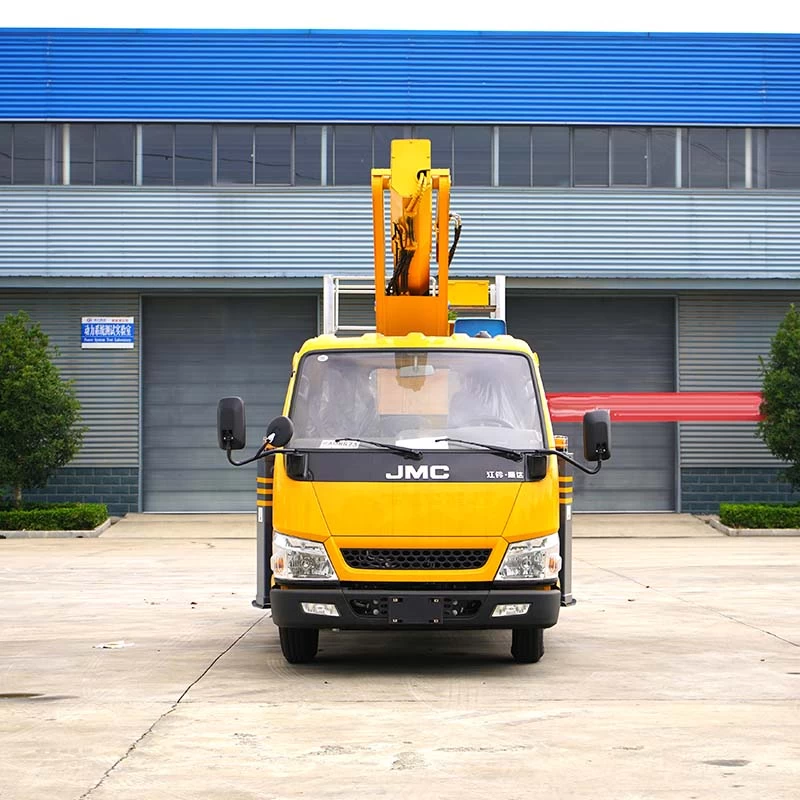 JMC 4X2 23m High-altitude Operation Truck Front View