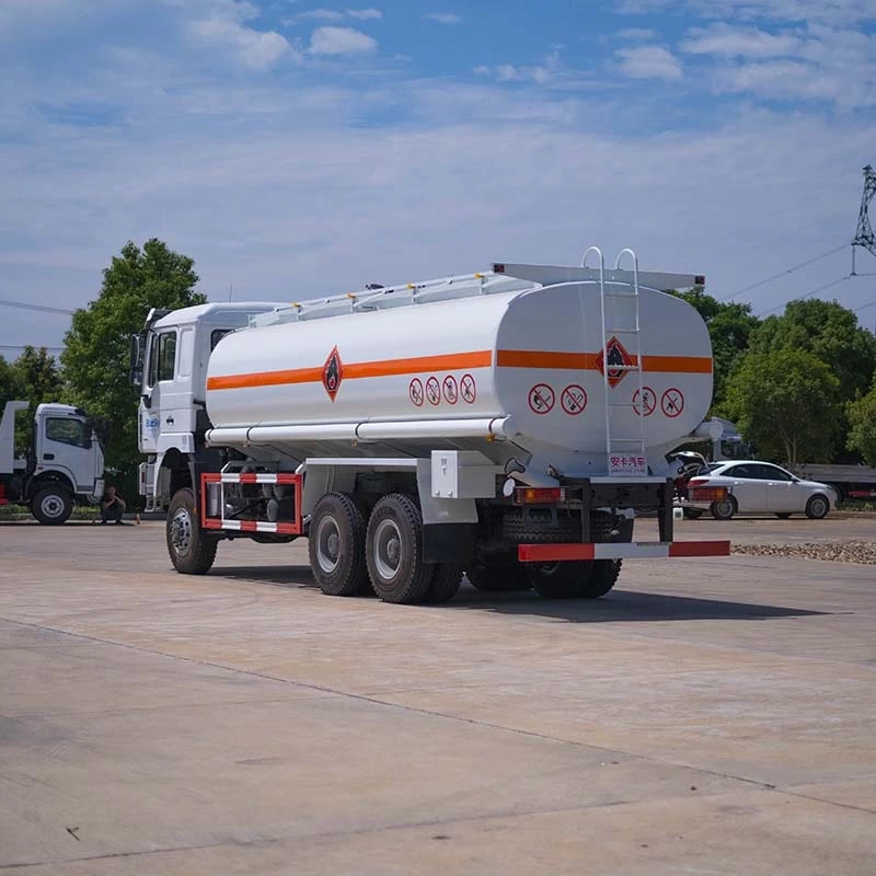 Shacman 6x6 25000 liters fuel oil truck tanker