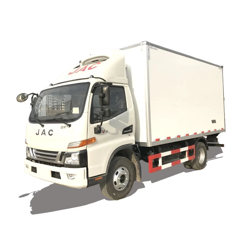 JAC 18m3 small mini meet vegetable refrigerated trucks Thumbnail