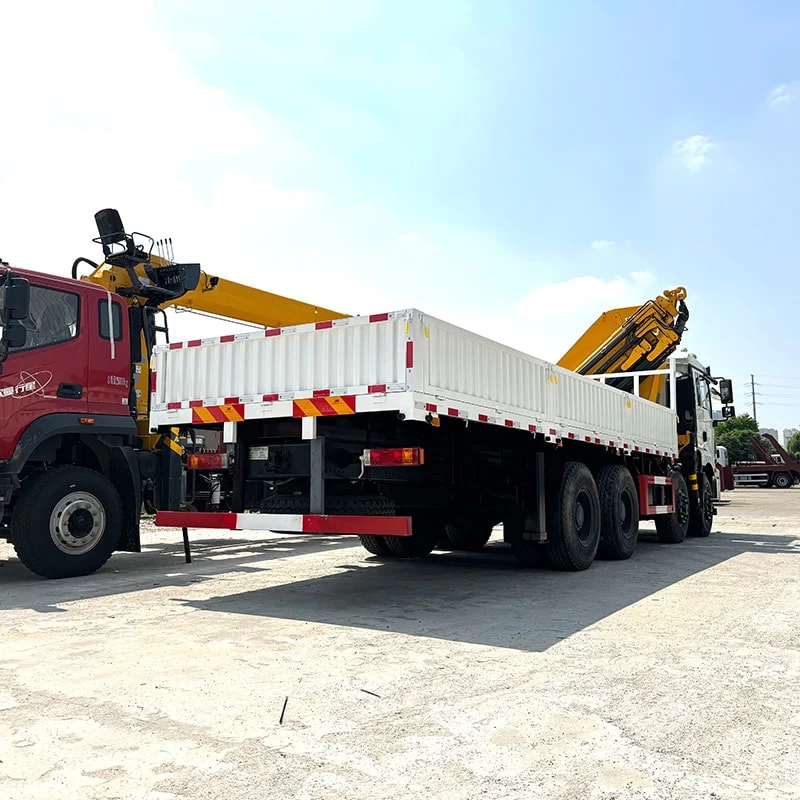 Shacman Heavy Duty 8x4 16Ton Folding Knuckle Crane Truck
Oblique Back Plot