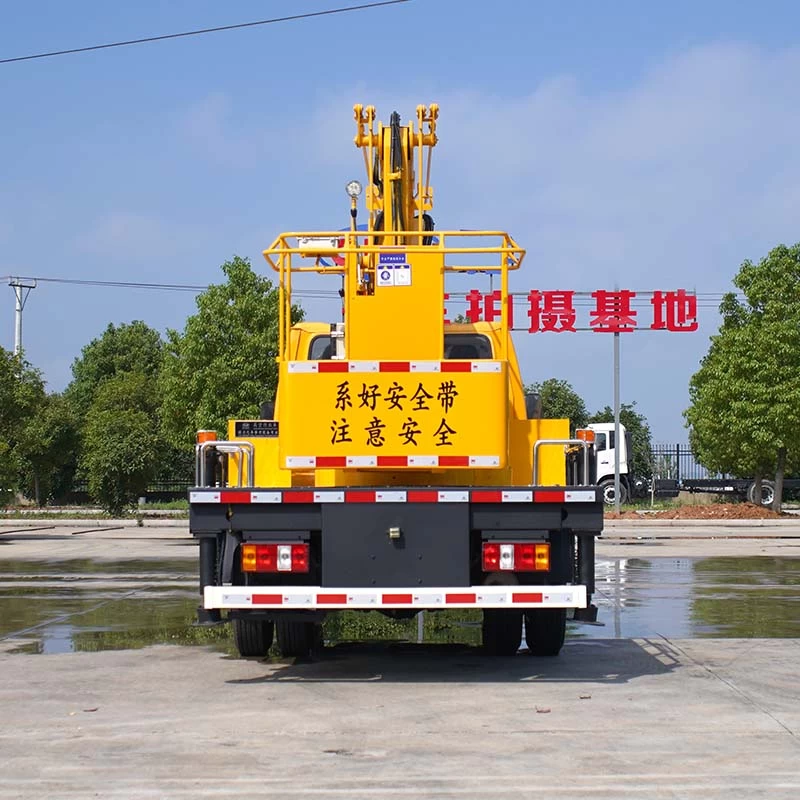 JMC 13m bucket truck aerial work platform truck Back Image 