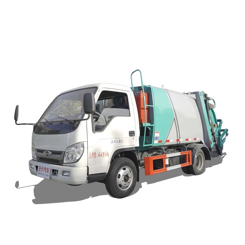 Foton 5cbm Professional Compressed Garbage Truck thumbnail
