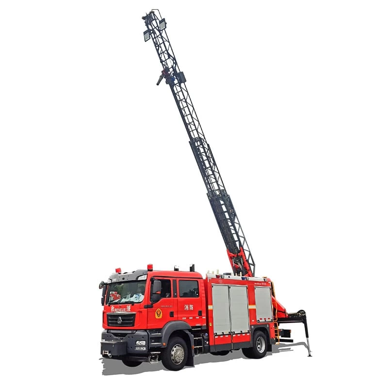 SINOTRUK HOWO new or used 5cbm liftable fire truck price Thumbnail
