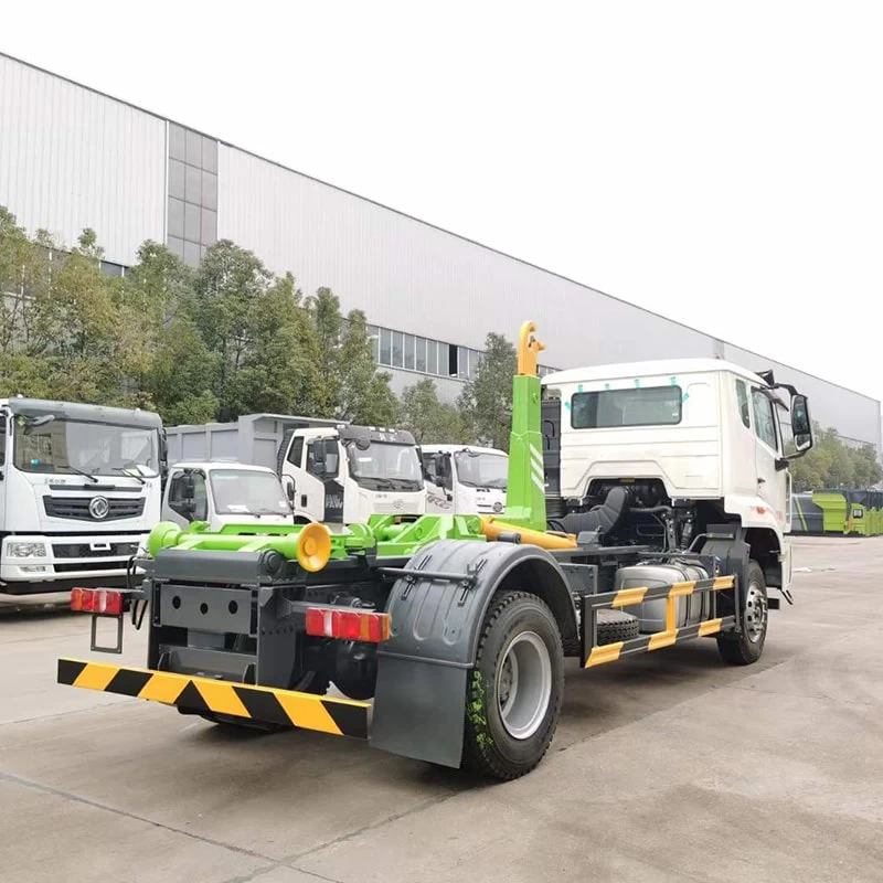 Howo 18 Ton Hook Lift Waste Collecting Garbage Truck Price
Oblique Back Plot