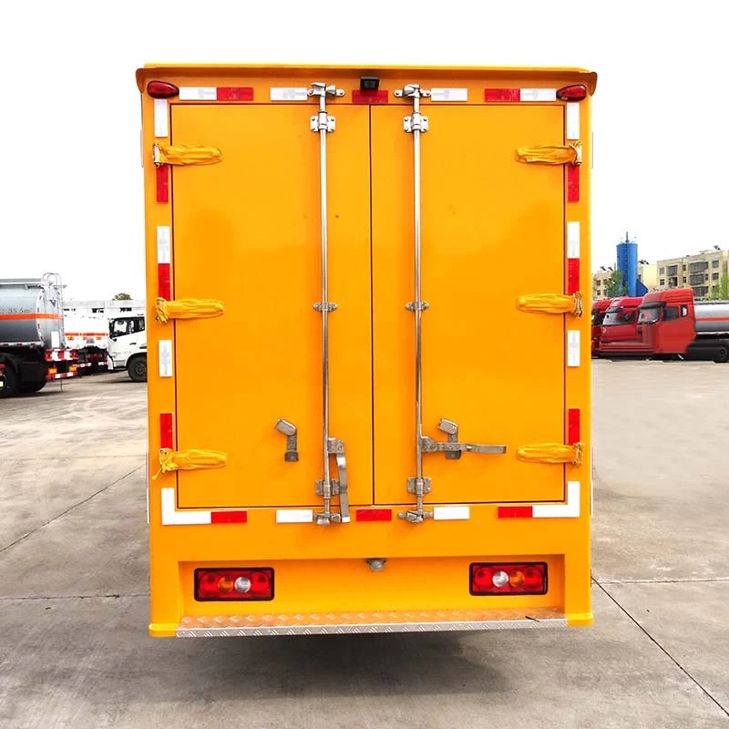 JMC 80kw outdoor night lighting mobile generator truck Back Image