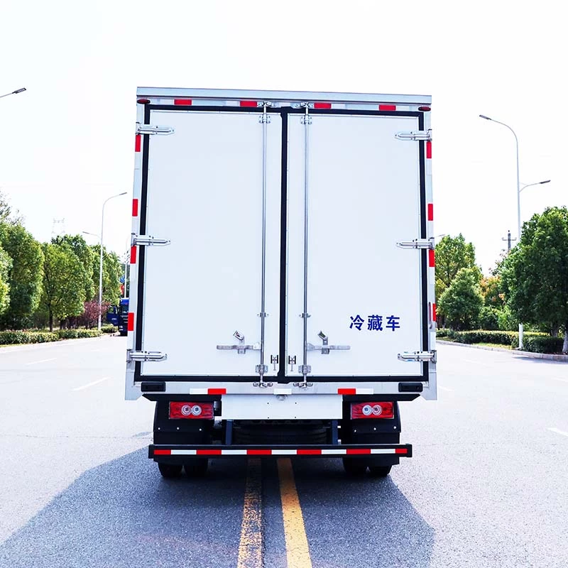 High Quality China Foton 4tons Refrigerated Truck For Sale Back Image
