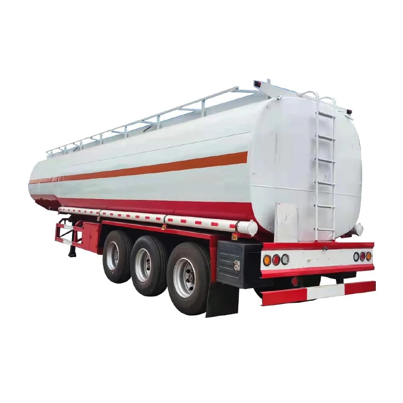 New or Used 3 Axle 40000 Liters Fuel Oil Transport Tanker Thumbnail 
