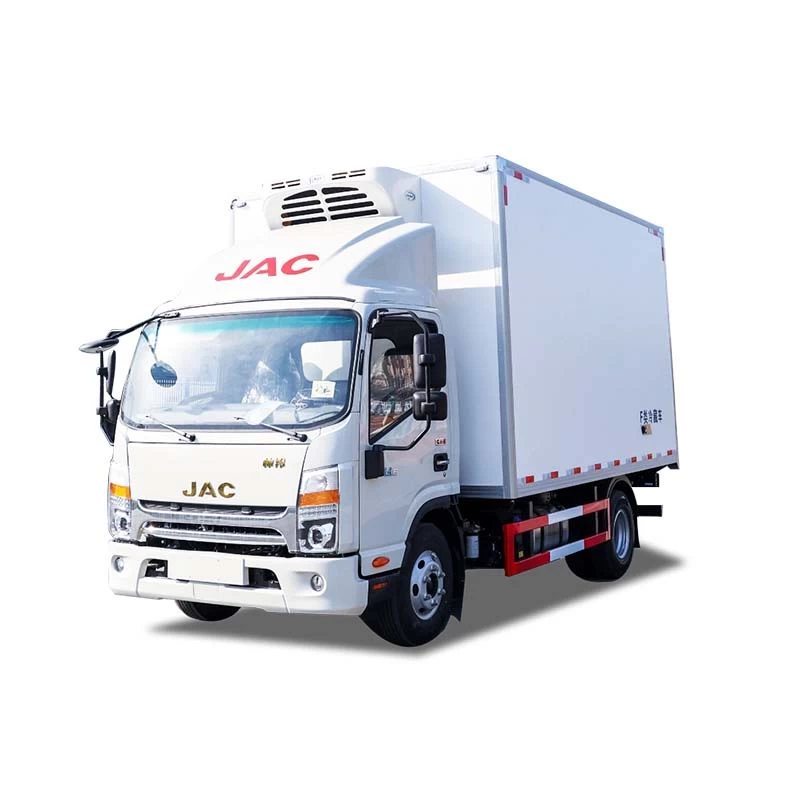 JAC 4X2 Refrigerated Truck Transport Vegetables Meat Thumbnail 
