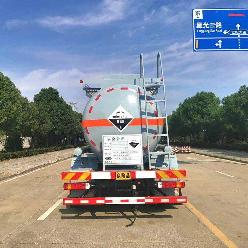 FAW 15 ton Chemical / Acid Tanker Trucks For Sale Back Image
