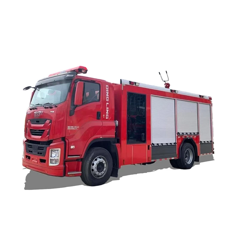 ISUZU 4*2 new or used 8cbm water tank fire fighting truck Thumbnail
