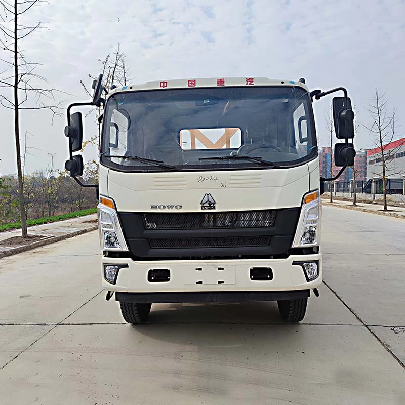 HOWO hot sell 100K 4*2 car anti-collision buffer truck Front View