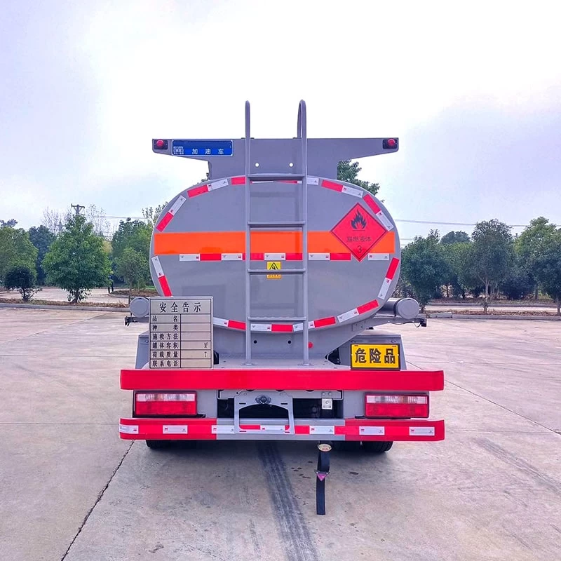 FAW 7200L Diesel Gasoline Delivery Transport Truck Back Image
