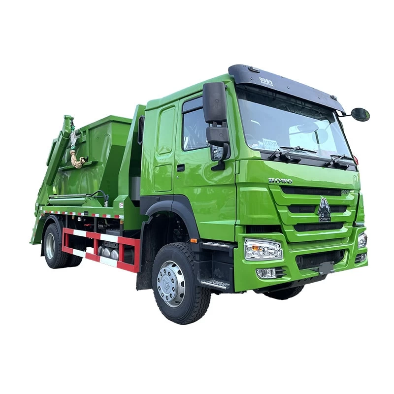 Howo Heavy 10Ton Skip Loader Garbage Truck Price Thumbnail