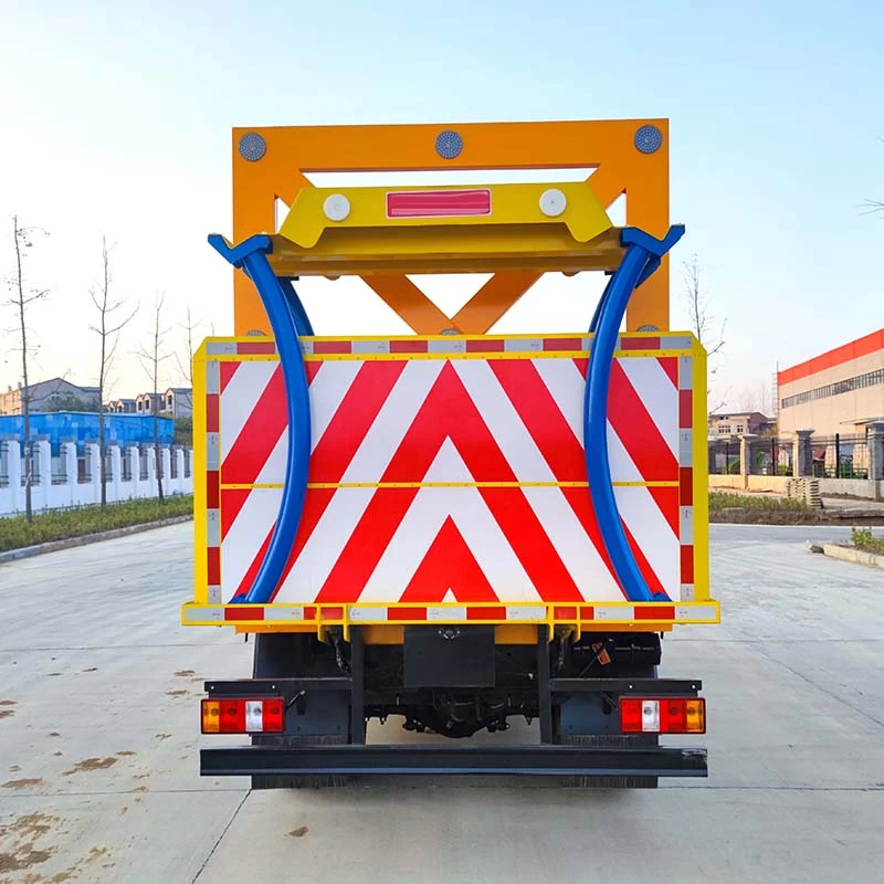 JMC 70km/h collision prevention anti-collision buffer truck Back Image