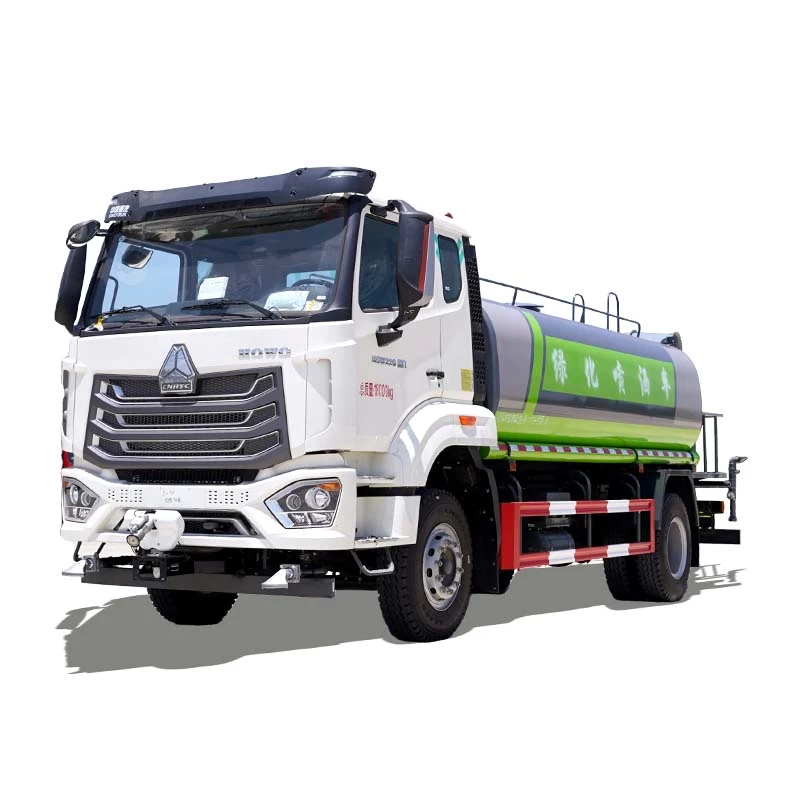 HOWO 14000L water tank truck sprinkler water truck Thumbnail 