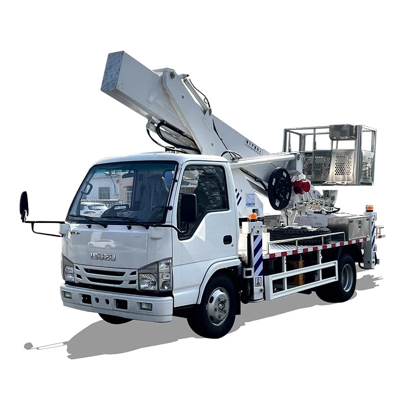 ISUZU 28 meters manlift high altitude operation truck Thumbnail